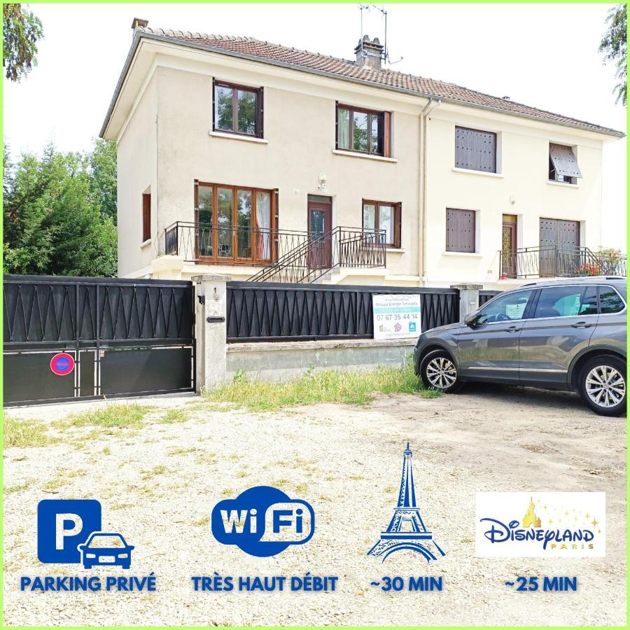 Qhome 1 - Studio Entre Paris Et Disney Villiers-sur-Marne Buitenkant foto