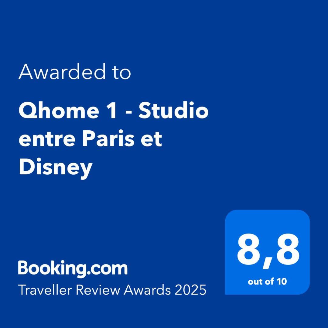 Qhome 1 - Studio Entre Paris Et Disney Villiers-sur-Marne Buitenkant foto
